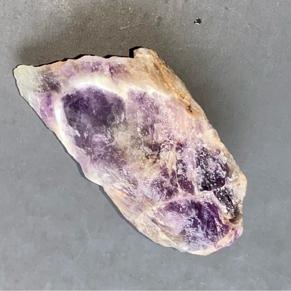 Chevron Amethyst Point Africa Raw Natural Rough Crystal Mineral Rock  57g - Picture 6 of 9